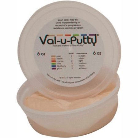 FABRICATION ENTERPRISES Val-u-Putty„¢ Exercise Putty, Pear, XX-Soft, 6 Ounce 741717